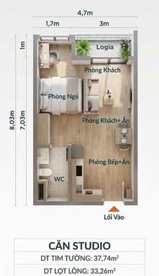 Chấm Dứt Cảnh Thuê Nhà - Sở Hữu Căn Hộ 37m² chỉ với 186Tr tích lũy.