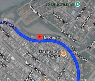 Cho thu.ê lô đất mặt tiền #LÊ #QUANG #HOÀ ngang 18m