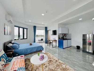 Căn Hộ View Sông Sài Gòn Full Nội thất Nằm Trong Khu Biệt Thự Bình Lợi