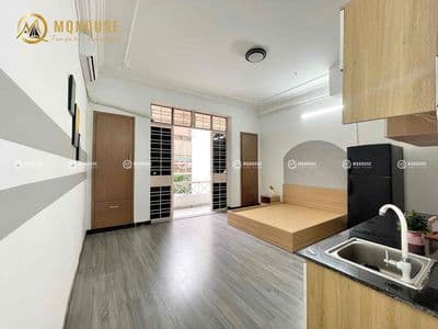 Studio ban công rộng rãi thoáng mát ngay Etown sát VAA cho nui pet