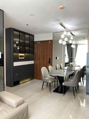 Cho thuê căn hộ A&T, 2PN 74m2, full nội thất , giá 8,5triệu
