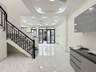 Nguyễn thượng hiền - cạnh bình thạnh - 87m (5.2x16.5) - nhà mới xây