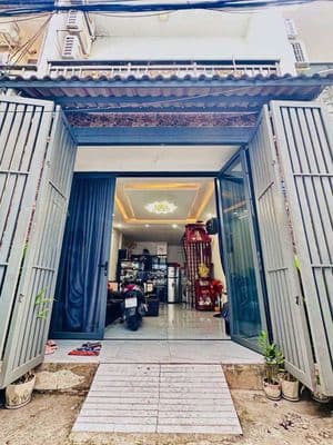 NHÀ NGON NGAY CHỢ BỐN XÃ-HL2-44m2-3 phòng ngủ-hxh 5m,KO LG,KO QHgiá TL