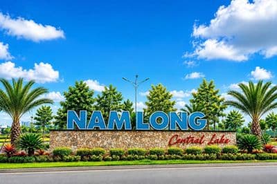 Nền kdc nam long 2 ( nền đối diện công viên)