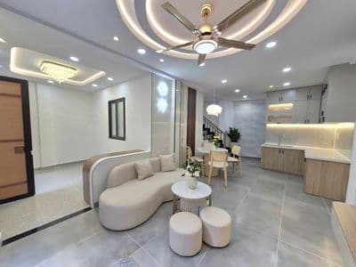 Nhà Đẹp Lê Quang Định Bình Thạnh, 3Tầng 4PN(có PN trệt) 50m2,nhỉnh 7ty