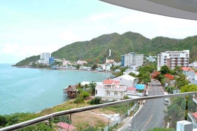 Cho thuê chung cư Thủy Tiên 3PN căn góc view biển full nội thất