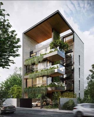 Tòa căn hộ 17 phòng cho thuê