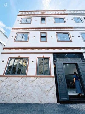NHÀ XÂY MỚI HẺM NHỰA Hẻm Bạch Đằng P.15 Bình Thạnh