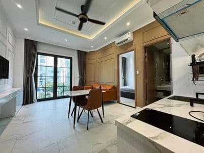 Siêu phẩm 1pn tách bếp_full nội thất cao cấp_ngay trung tâm_bancol