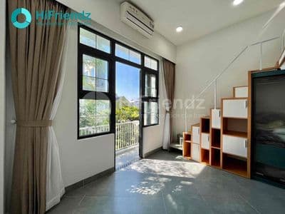 Căn hộ có gác ban công gần đại học tôn đức thắng, mai văn vĩnh q7