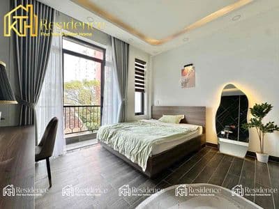Cho thuê căn hộ full nội thất ban công