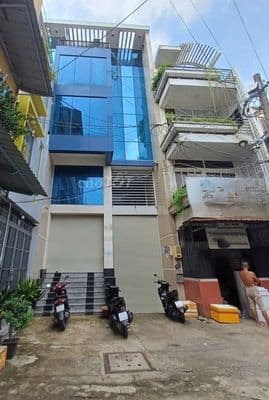 Cho thuê nhà hxh âu cơ_6x27m_hầm trệt 3 lầu suốt, sân thượng