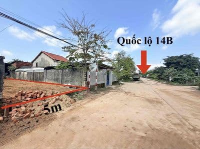 Đất nền sụp hầm – cắt giá mạnh lô mặt tiền đường 10m5