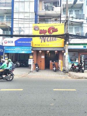 Mặt tiền lê đức thọ cạnh trường học