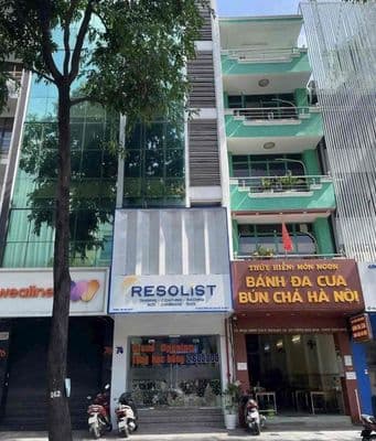 Tòa nhà mạc đĩnh chi q1 – 4x20m, 5 lầu, thang máy