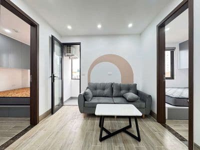 Siêu phẩm CCMN 2n1k 40m2 Full nội thất, máy giặt riêng tại Quan Nhân