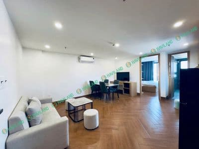 Căn hộ 1 phòng ngủ có ban công, đầy đủ nội thất – an thượng