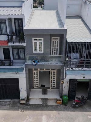 Nhà trệt lầu 4x14 hẻm lớn cách Lê Văn Khương 150m