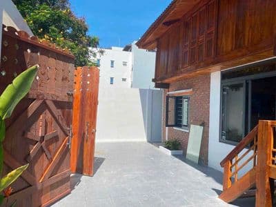Cho thuê Biệt thự nhà gỗ 2 tầng mới xây Khu biệt thự gần Cầu Thuận Phư