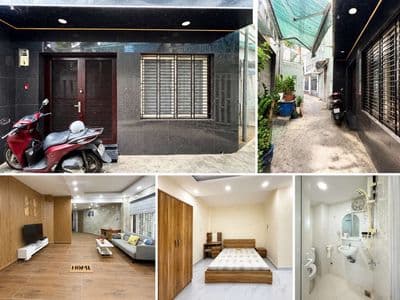 Nhà riêng, 3 tầng×53m2. ngang lớn, vài bước chân ra đường nhựa 2 Ô tô