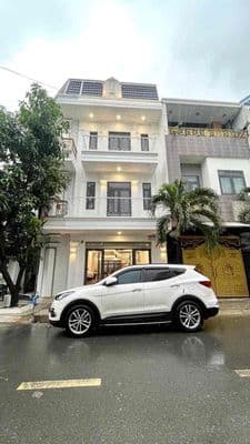 nhà 1 trệt 2 lầu đầy đủ nội thất An Phú, 100m2, Thuận An,đường 7m