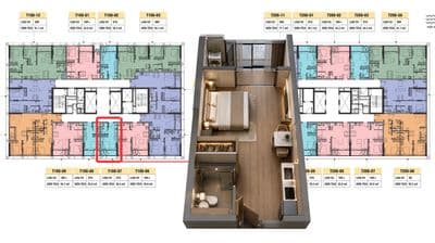 Khách Cần Tiền Bán Gấp Căn Ponte 1PN Stu View Biển Giá Cực Rẻ