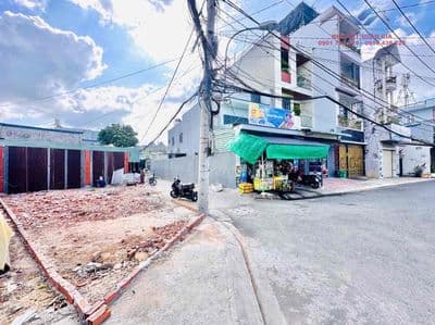 Hạ 500tr, lô đất 4m NH8m x 15m góc 2 mặt tiền đường Tân Chánh Hiệp 07