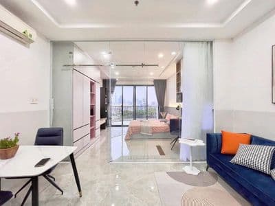 Studio tách bếp gần cầu kênh tẻ, đh tôn đức thắng, lotte mart