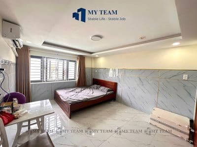 Siêu phẩm studio cửa sổ trời ngay đh văn lang-full nt-hầm xe-thang máy