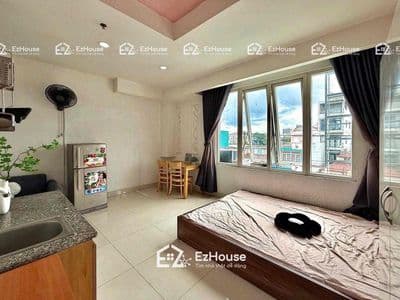Căn hộ studio - cửa sổ trời full nội thất - tân phú - sát đh huit