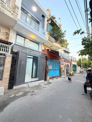 khu dân cư hiện hữu sau chợ Bình Triệu
