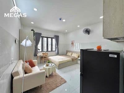 Studio đầy đủ nội thất - cửa sổ thoáng - đại học huflit