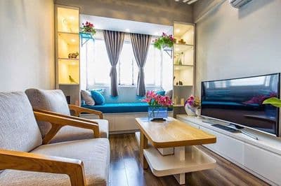 Cho thuê CH Lotus Garden 85m2 , 3pn,2wc full nt giá 13.5tr ở liền