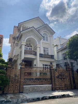 Cho thuê biệt thự giá rẻ Mt khu Bình Phú ,7x16m,3 tấm+hầm,25 tr/th
