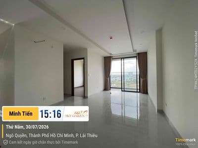 Cho thuê căn 2PN2WC - rèm giàn phơi - Tầng 15 view 1 hồ bơi, 1 Hồ gươm