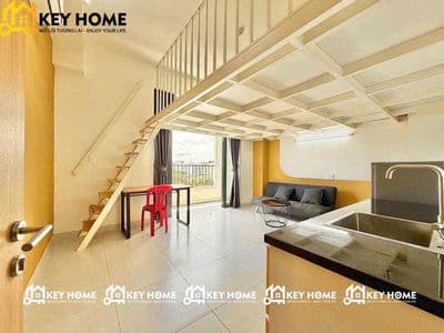 Duplex mới xây - full nội thất - gác cao 2m - ngay vlu, iuh