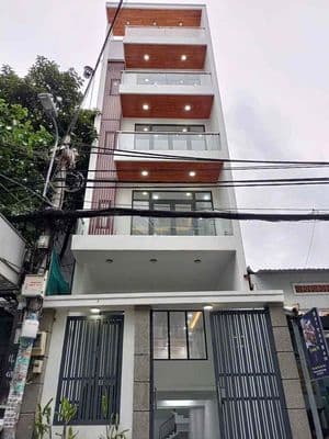 Cho thuê nhà 6 tầng mặt tiền đường số – tân quy, quận 7(có thang máy)
