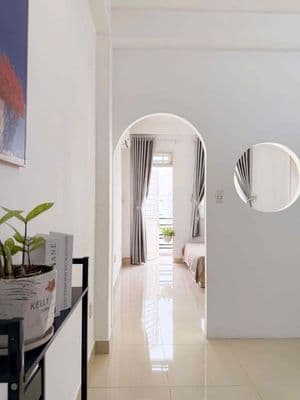 Cho thuê căn hộ 1PN - Nguyễn Thái Sơn - Ban công, tách bếp
