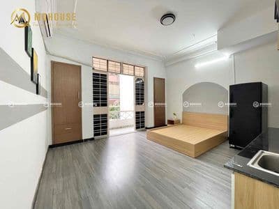 Căn Hộ Studio - 35m2 - Ban Công - Full Nội Thất- Khu K300