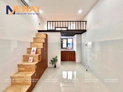 Căn hộ có gác - sẵn máy lạnh - thang máy - tiện qua đại học văn hiến