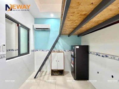 Duplex sẵn máy lạnh - thang máy - đi bộ qua đại học công thương huit