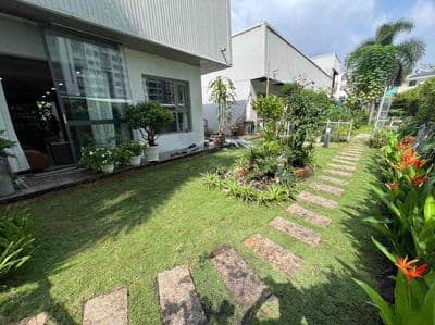 Nhà Sân Vườn Full Nội Thất 3PN 6x20m KDC Hoàng Quốc Việt