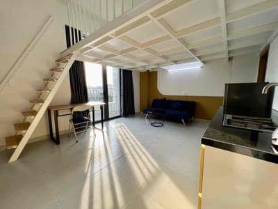 Phòng duplex ngay dương quảng hàm – đi bộ qua đh vlu, iuh, tiện đi
