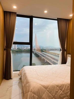 Cho thuê căn hộ 1pn+ – view trực diện sông hàn 1 phòng ngủ +