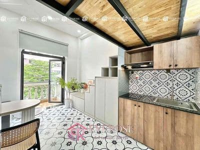 Duplex Siêu đẹp, Full nội thất, Phan Huy Ích, 35m2, Cách HUIT 10 phút