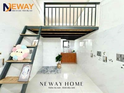 Duplex cửa sổ trời - sẵn máy lạnh - thang máy - 10 phút qua huit