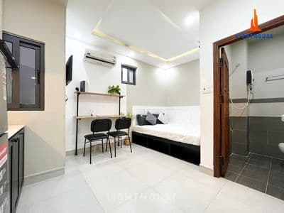 Studio full nt sát đh bách khoa- kinh tế, huflit mất 5 phút