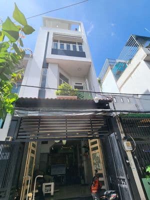 Bán nhà hẻm xe hơi chính chủ lâu năm- 4 tầng- 20m ra mặt tiền Lê Liễu