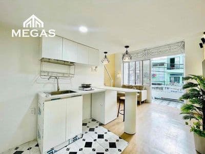 Cho thuê căn hộ duplex ban côn giá tốt - ngay đại sư phạm quận 3