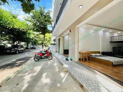 Căn hộ mặt tiền full nội thất gần Chợ Hoà Xuân